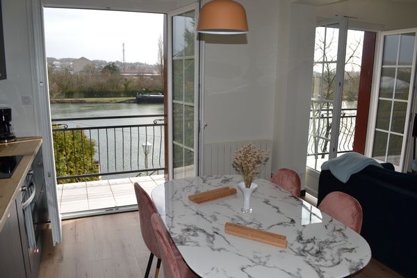 Anémone - appartement chaleureux surplombant la Seine