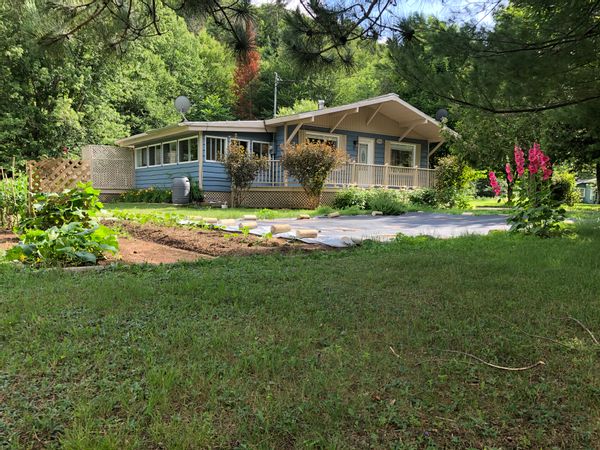 Le chalet bleu des cascades