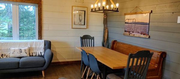 Refuge du héron avec spa au bord du lac Mégantic