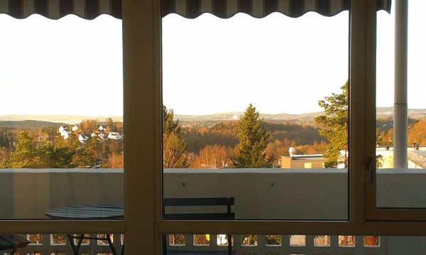 Appartement tout confort avec vue panoramique, à 20 min du centre d'Oslo