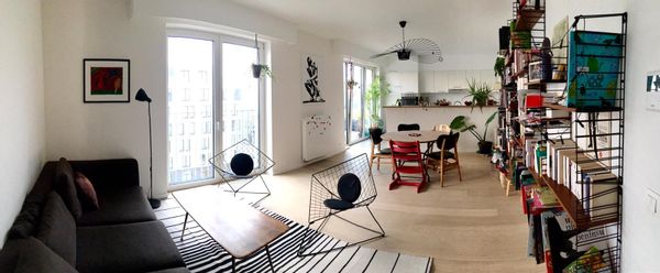 Un appartement lumineux entre centre-ville et verdure