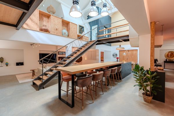 Unique, un grand loft au coeur de la Nouvelle Aquitaine, dans le Sud-Ouest de la France.