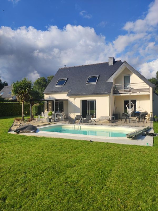 Maison entre terre et mer