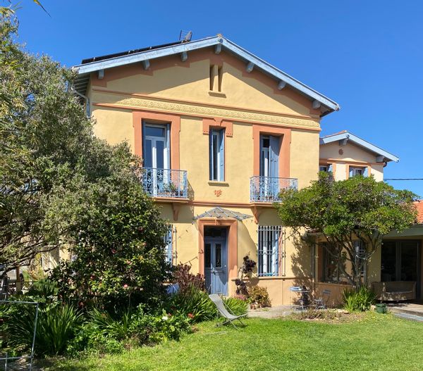 La plage en vélo, grande maison familiale avec piscine
