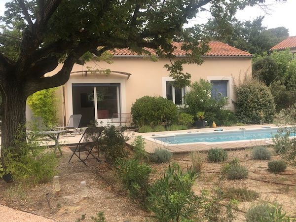 La maison au jardin méditerrannéen