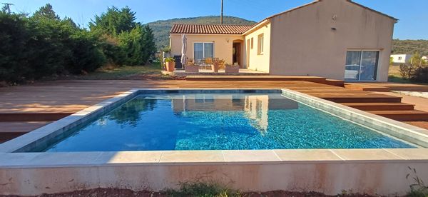 La maison avec piscine d'Olivier et Muriel