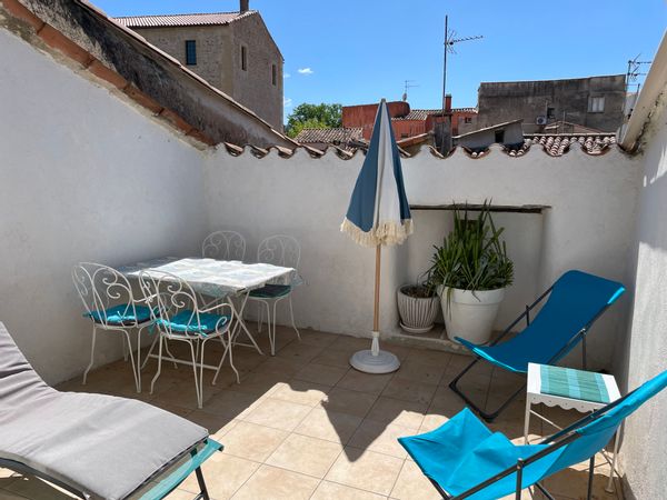 L’appartement avec terrasse tropézienne de Laetitia