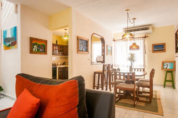 La maison de Colorful Casa Estilo Mexicano In Cancún