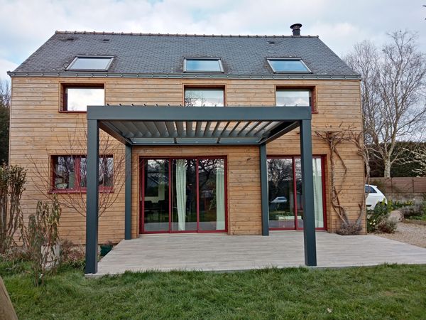 La maison en bois de Cécile & Antoine