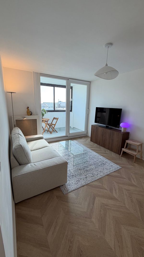 Appartement lumineux à 3 minutes de la plage