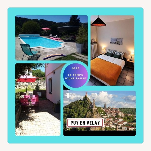 Gîte "Le temps d'une pause" Proche Le Puy-en-Velay