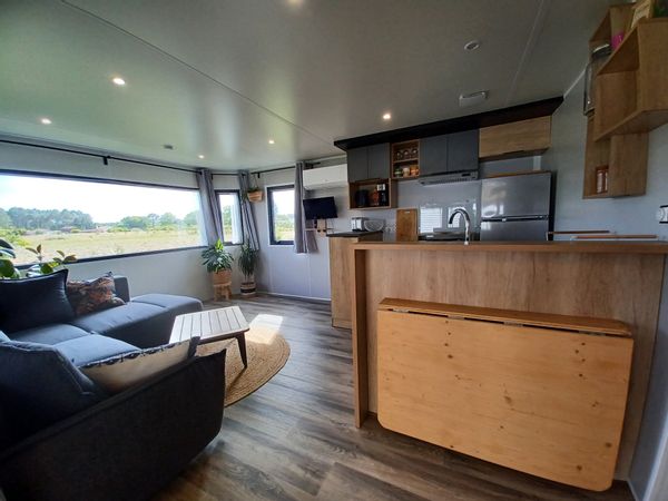 Mobil-home moderne entre Océan et Forêt