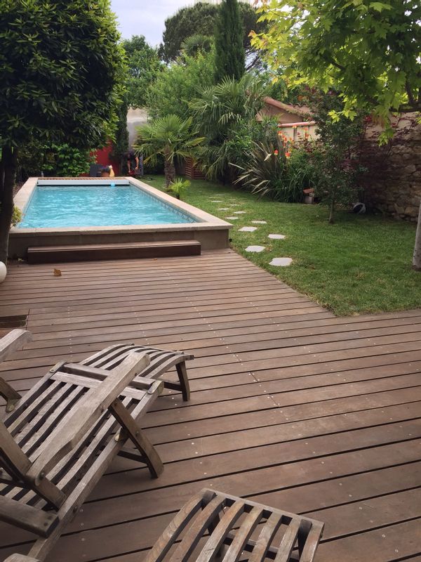 Maison de ville avec piscine