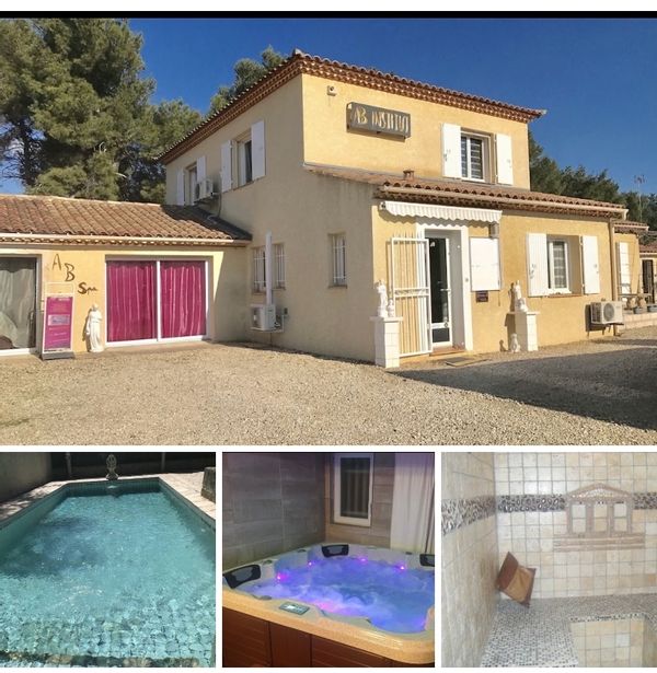 Pont du Gard, piscine, Jacuzzi, Hammam, Voie Verte Villa AKELIA