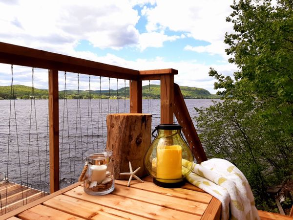 LOFT-Chalet Grandes-Piles pour des vacances nature directement sur la Rivière St-Maurice