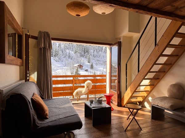 La Clusaz, France, Alpes, Duplex de charme 6/8 personnes, très belle vue