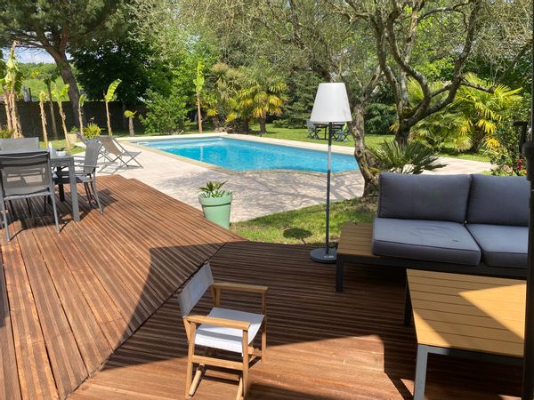 Nathalie et Alexandre charmante maison avec piscine chauffée