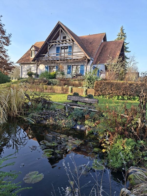 Chambre  vue sur le jardin
