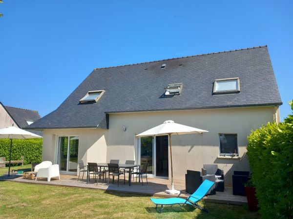 La maison de Katel et Olivier, en Bretagne. A 10 minutes de la mer.