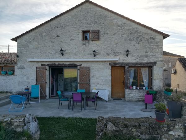Maison quercynoise dans le Lot