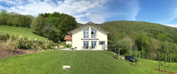 Entre lacs et montagnes, La Maison d’Audrey & Eric, calme, nature, vue, Haute-Savoie & Grand-Genève!