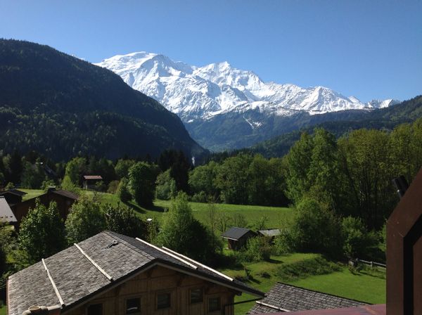 Appartement, au  Sud de Chamonix, vue sur Mont Blanc ambiance montagne , calme,  France