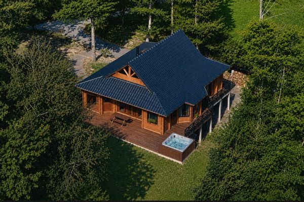 La maison de Sandrine et David chalet vue Pyrénées