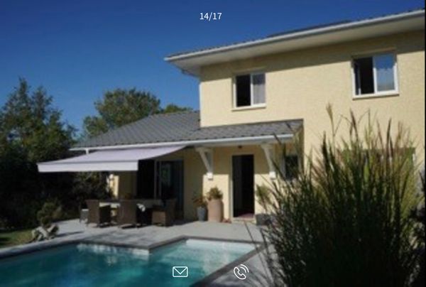 Maison avec jardin et piscine