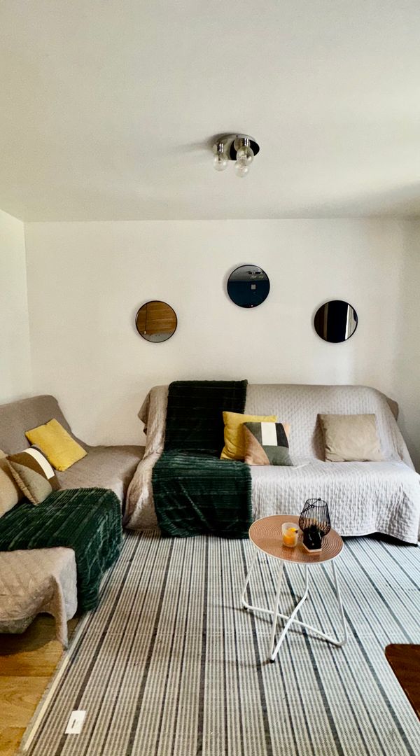 Charmant appartement traversant avec son jardin et sa cour