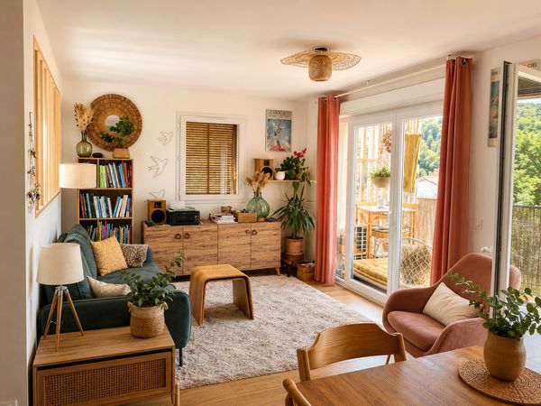 Appartement ensoleillé dans joli village provençal