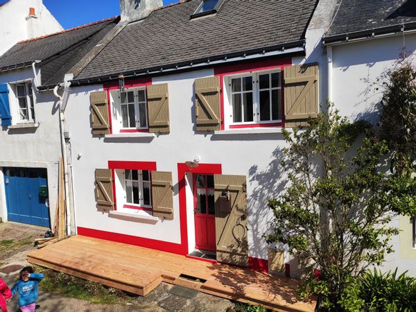 Belle-Île-en-Mer : Maison de pêcheur au coeur du village