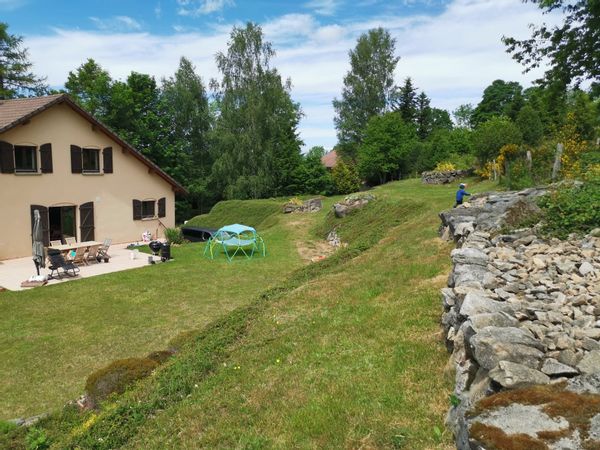 Dans le calme de la montagne vosgienne…