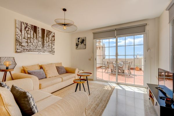 Appartement toit terrasse, vue extraordinaire sur l'océan - Tenerife sud