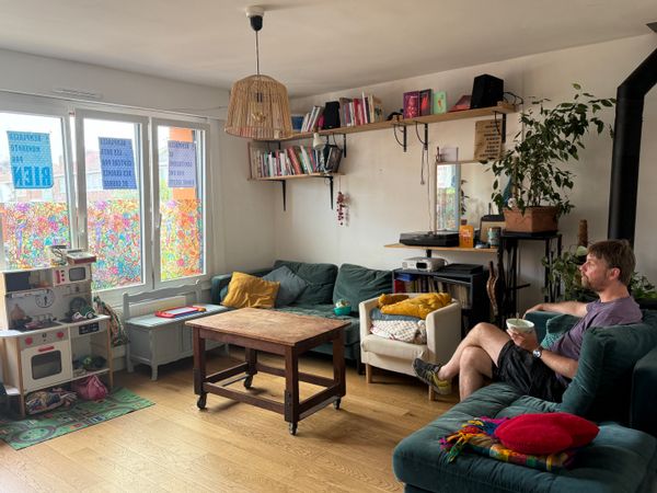 La maison de Camille, Sylvain, Thelma et Gustave
