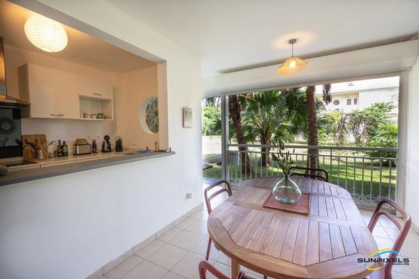 Notre "Ti Kazanou" Appartement en rez-de-jardin pour 2-4 personnes au Diamant, en Martinique.