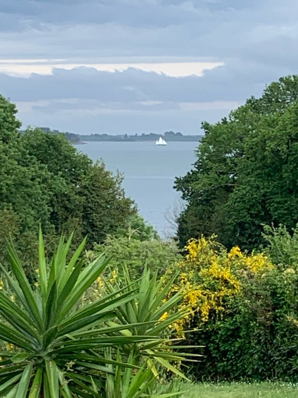 La maison de Jocelyne et Denis se situe sur une île du golfe du Morbihan : l’île a. Moines  Magique