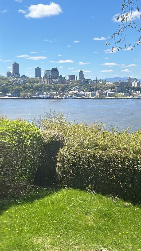 Chambre avec vue sur Québec