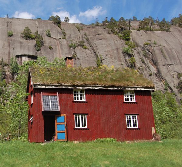 Simple living in spektakulær nature