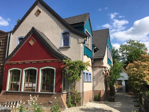 Maison en pain d'épice à un jet de pierre de Gand.
