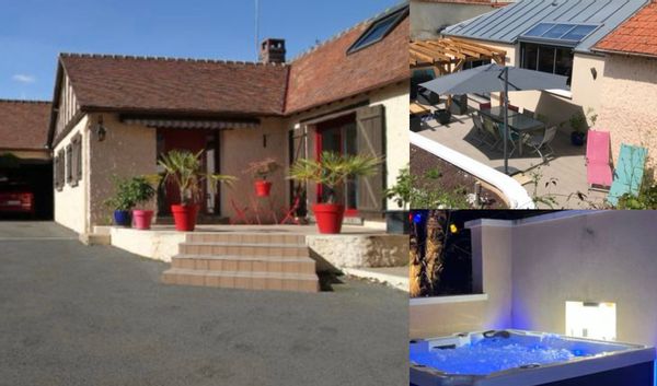 Maison de famille (2 chbres climatisées) dispo ETE avec SPA