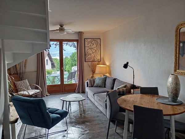 Chambre pour 1 dans maison au bord du Lac du Bourget.