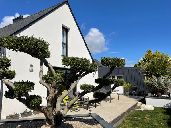 Maison moderne proche mer