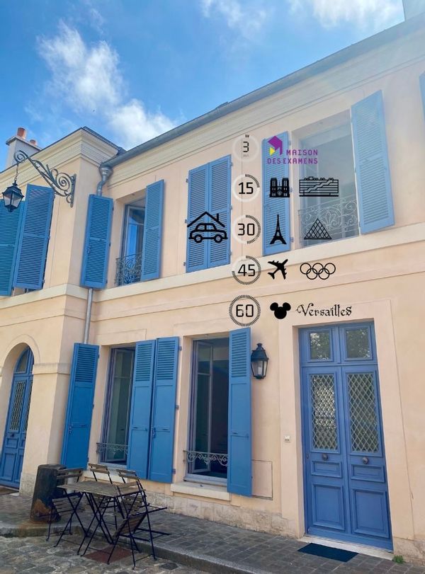 Maison avec cour et parking au sud Paris, Maison des examens