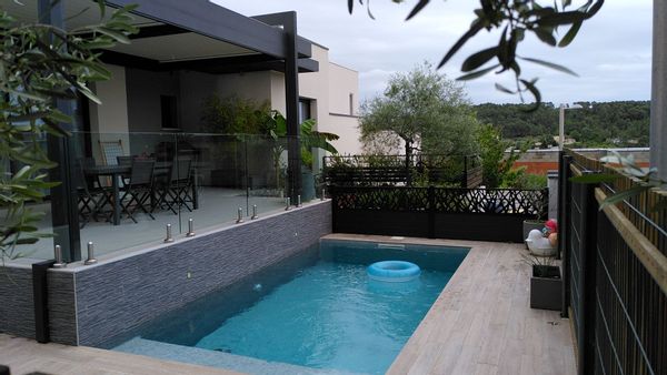 Maison Nord de Montpellier avec piscine, idéal famille