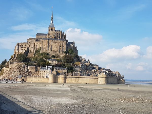 La maison d'Emilie dans la baie du Mont Saint Michel