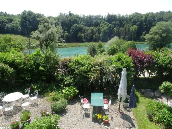 L'appartement de Judith et Beat au bord de la rivière, près de Berne
