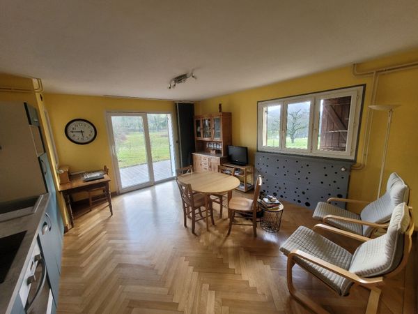 appartement ensoleillé dans le Jura