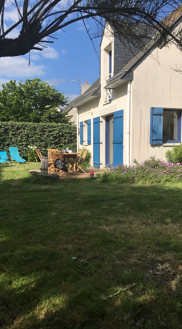 La maison de Marion (4 chambres et jardin, 200m plage)