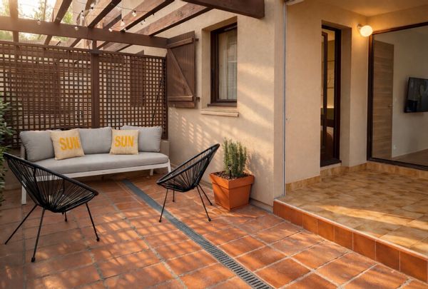 Bel Appart. cosy avec Terrasse, Piscine & Parking – St-Cyprien - 6mn Plage - 4 pers. + canapé 2 pers