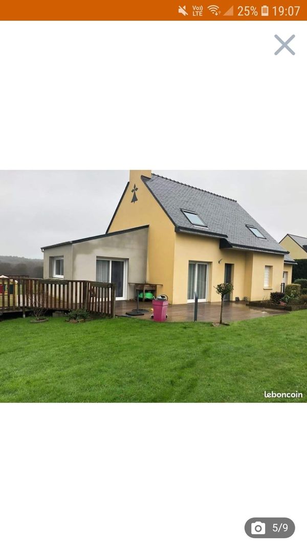 Grande maison familiale à l'entrée de la presqu'île de Crozon